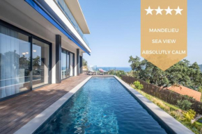 Architect-Designed House Heated Pool and Sea View